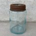 画像3: VINTAGE ANTIQUE MASON'S PATENT JAR ヴィンテージ アンティーク メイソン ジャー ガラス 瓶 アメリカ / 保存容器 雑貨 USA