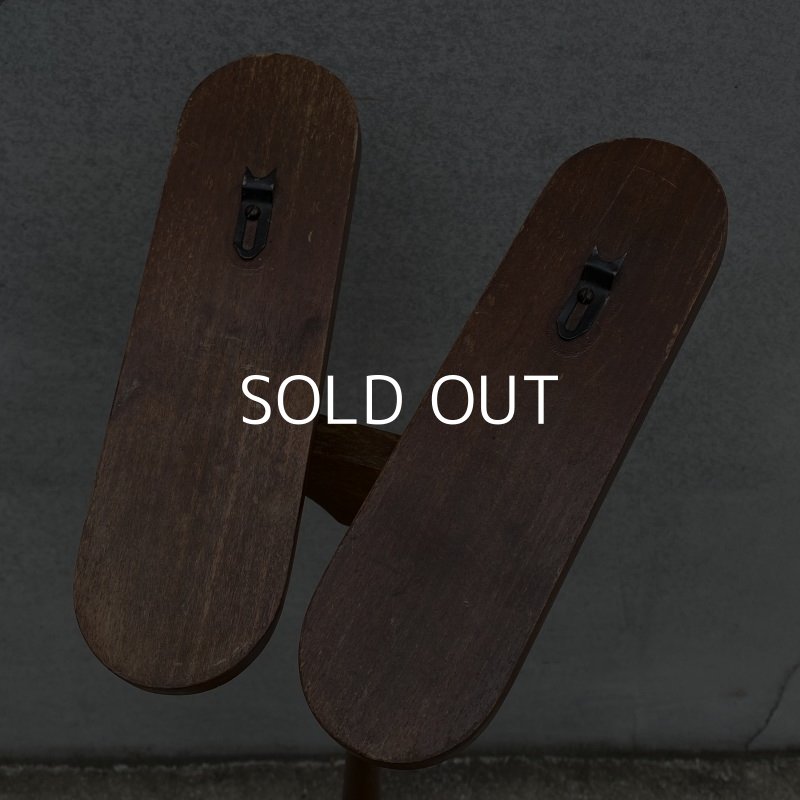 画像3: VINTAGE ANTIQUE SHOE STAND ヴィンテージ アンティーク シューズスタンド アメリカ / 靴立て ディスプレイ ツール ラック ウッド 木製 靴 店舗備品 USA (2)