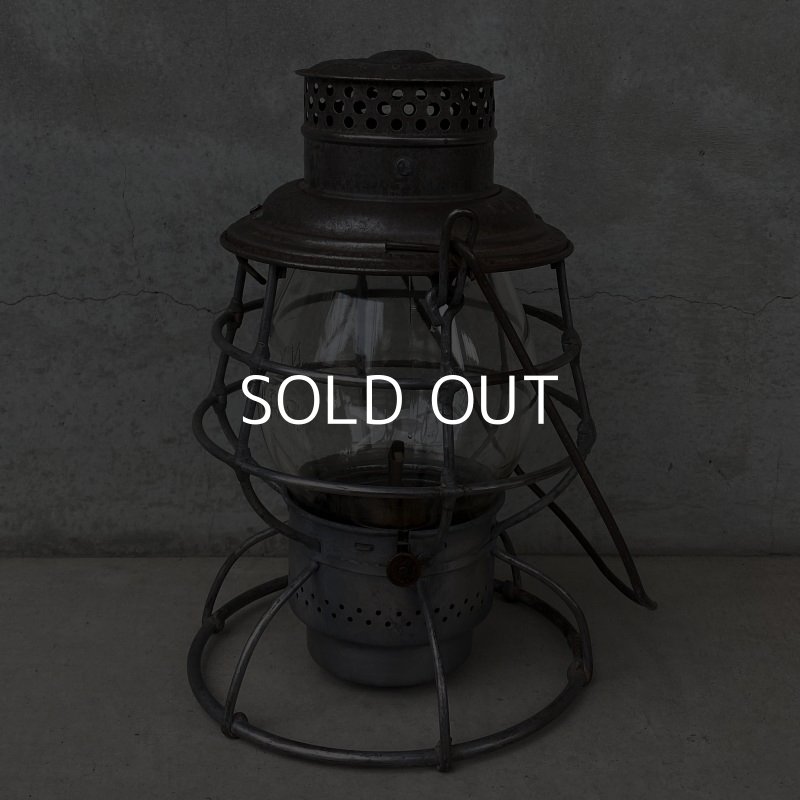 画像4: VINTAGE ANTIQUE ADLAKE RELIABLE RAILROAD LANTERN ヴィンテージ アンティーク アドレイク レイルロードランタン アメリカ / オイルランプ キャンプ USA (1)