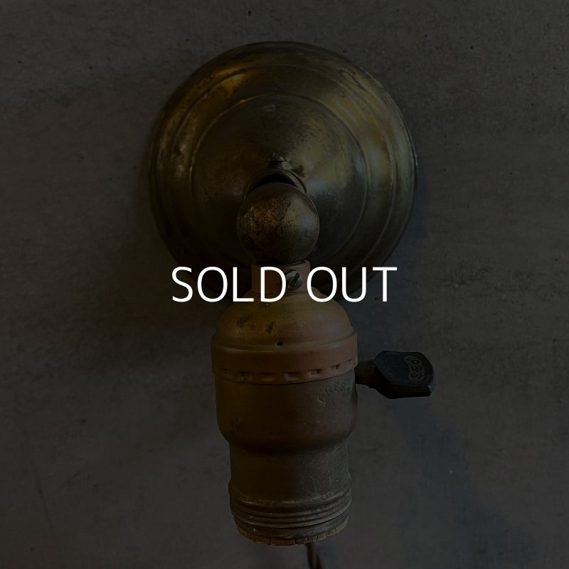 画像3: VINTAGE ANTIQUE LAMP LIGHT WALL LAMP ヴィンテージ アンティーク ライト ウォールランプ ブラケットランプ 照明 アメリカ / 壁付けランプ 真鍮 店舗什器 USA (6)