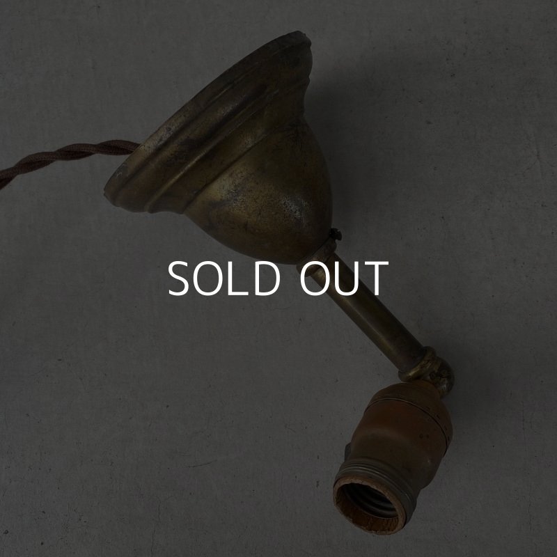 画像5: VINTAGE ANTIQUE LAMP LIGHT WALL LAMP ヴィンテージ アンティーク ライト ウォールランプ ブラケットランプ 照明 アメリカ / 壁付けランプ 真鍮 店舗什器 USA (6)