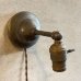 画像2: VINTAGE ANTIQUE LAMP LIGHT WALL LAMP ヴィンテージ アンティーク ライト ウォールランプ ブラケットランプ 照明 アメリカ / 壁付けランプ 真鍮 店舗什器 USA (5) (2)