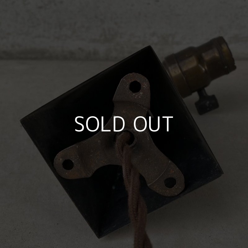 画像7: VINTAGE ANTIQUE LAMP LIGHT WALL LAMP ヴィンテージ アンティーク ライト ウォールランプ ブラケットランプ 照明 アメリカ / 壁付けランプ 店舗什器 USA (7)