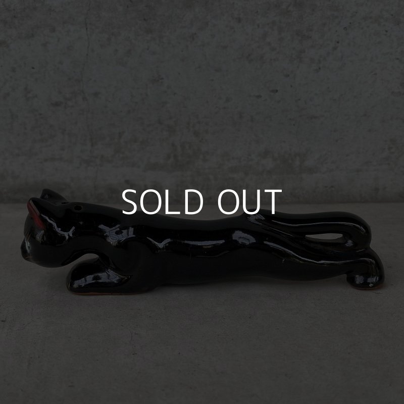 画像5: VINTAGE ANTIQUE SALT&PEPPER CAT ヴィンテージ アンティーク ソルト＆ペッパー 猫 / JAPAN コレクタブル オブジェ ネコ 陶器 塩胡椒入れ 輸出用 日本製