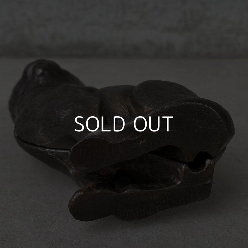 画像6: VINTAGE ANTIQUE COINBANK PIGGY BANK CAT ヴィンテージ アンティーク 貯金箱 コインバンク 猫 アメリカ / コレクタブル オブジェ ネコ 動物 鋳物 USA