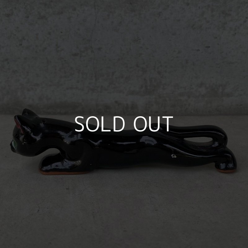 画像3: VINTAGE ANTIQUE SALT&PEPPER CAT ヴィンテージ アンティーク ソルト＆ペッパー 猫 / JAPAN コレクタブル オブジェ ネコ 陶器 塩胡椒入れ 輸出用 日本製