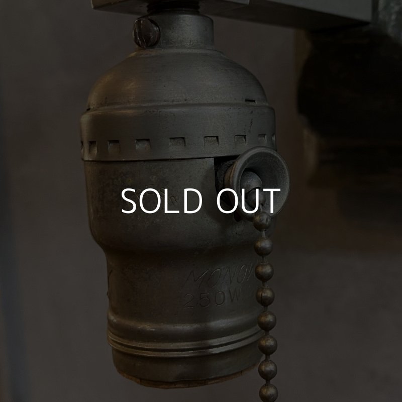 画像5: VINTAGE ANTIQUE LAMP LIGHT WALL LAMP ヴィンテージ アンティーク ライト ウォールランプ ブラケットランプ 照明 アメリカ / 壁付けランプ ニッケル 店舗什器 USA