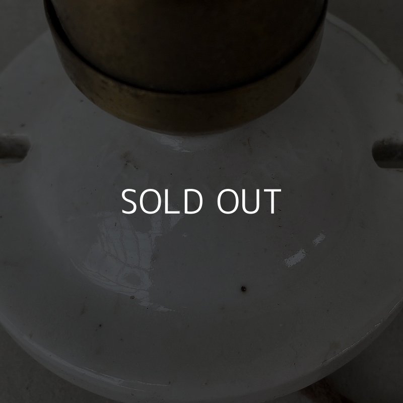 画像6: VINTAGE ANTIQUE LAMP LIGHT WALL LAMP ヴィンテージ アンティーク ライト ウォールランプ ブラケットランプ 照明 アメリカ / 壁付けランプ 陶器 店舗什器 USA 