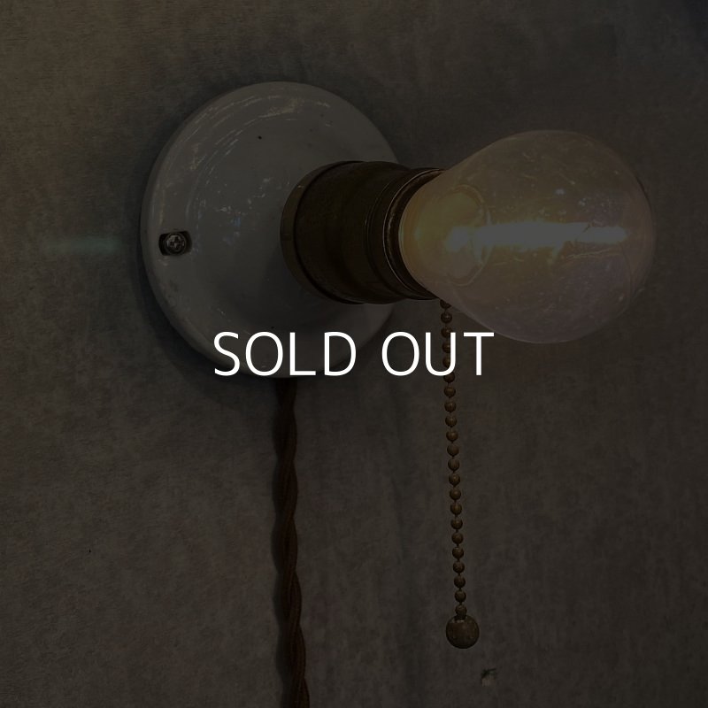 画像8: VINTAGE ANTIQUE LAMP LIGHT WALL LAMP ヴィンテージ アンティーク ライト ウォールランプ ブラケットランプ 照明 アメリカ / 壁付けランプ 陶器 店舗什器 USA 