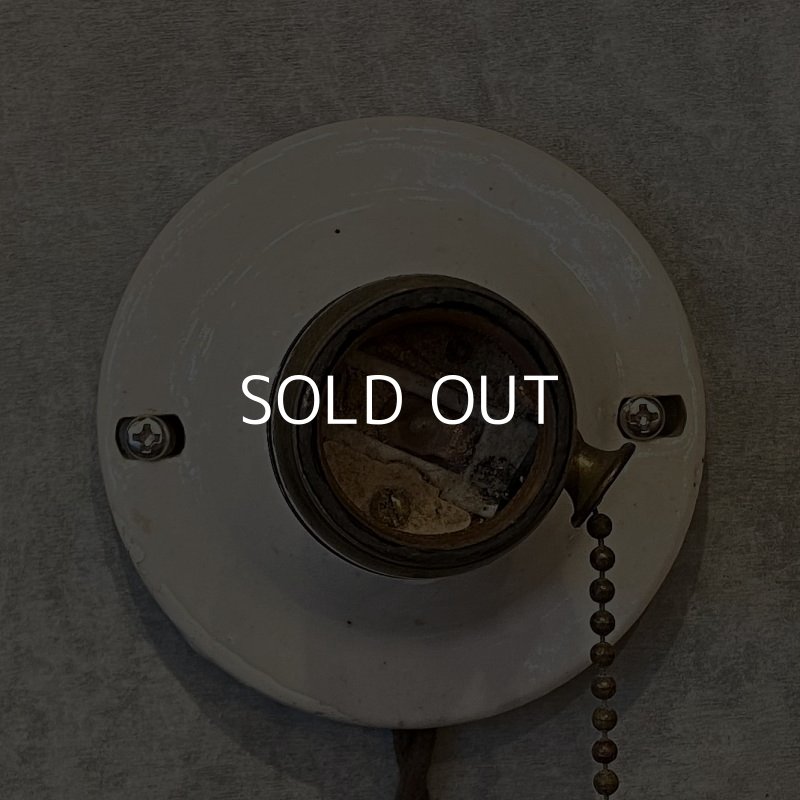 画像3: VINTAGE ANTIQUE LAMP LIGHT WALL LAMP ヴィンテージ アンティーク ライト ウォールランプ ブラケットランプ 照明 アメリカ / 壁付けランプ 陶器 店舗什器 USA 