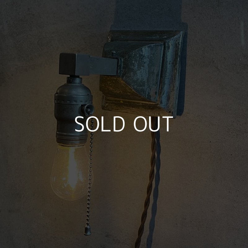 画像9: VINTAGE ANTIQUE LAMP LIGHT WALL LAMP ヴィンテージ アンティーク ライト ウォールランプ ブラケットランプ 照明 アメリカ / 壁付けランプ ニッケル 店舗什器 USA