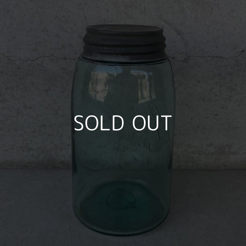 画像2: VINTAGE ANTIQUE BALL MASON JAR ヴィンテージ アンティーク ボール メイソンジャー ガラス瓶 アメリカ / 小物入れ 店舗什器 (3)