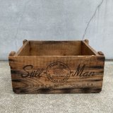 VINTAGE ANTIQUE STILL MAN ELECTRIC TUBULAR HEATERS WOODBOX ヴィンテージ アンティーク ウッドボックス 木箱 アメリカ / インテリア ケース 収納 USA (2)