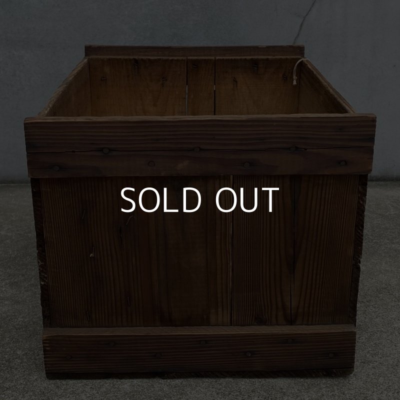 画像3: VINTAGE ANTIQUE THE WM.HEYSER CO. WOODBOX ヴィンテージ アンティーク ウッドボックス 木箱 アメリカ / ケース インテリア 店舗什器 収納 USA (1)