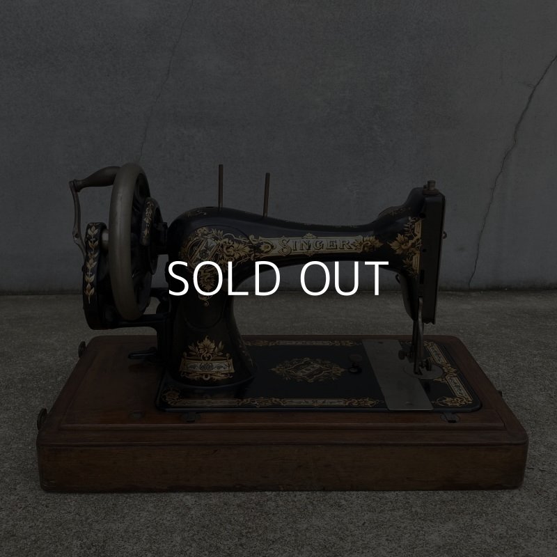 画像3: VINTAGE ANTIQUE SINGER SEWING MACHINE ヴィンテージ アンティーク シンガーミシン / ディスプレイ 店舗什器 洋裁 手芸 手回しミシン