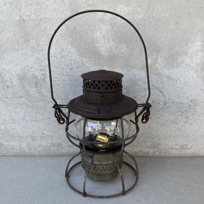 画像2: VINTAGE ANTIQUE ADLAKE No.250 KERO RAILROAD LANTERN ヴィンテージ アンティーク アドレイク ケロ レイルロード ランタン オイルランプ アメリカ / キャンプ アウトドア USA (10)