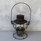 VINTAGE ANTIQUE ADLAKE No.250 KERO RAILROAD LANTERN ヴィンテージ アンティーク アドレイク ケロ レイルロード ランタン オイルランプ アメリカ / キャンプ アウトドア USA (10)