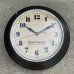 画像1: VINTAGE ANTIQUE POSTAL TELEGRAH WALL CLOCK ヴィンテージ アンティーク ポスタルテレグラフ ハモンドクロック ウォールクロック 壁掛け時計 アメリカ / インダストリアル 郵便局 黒色 店舗什器 USA (1) (1)