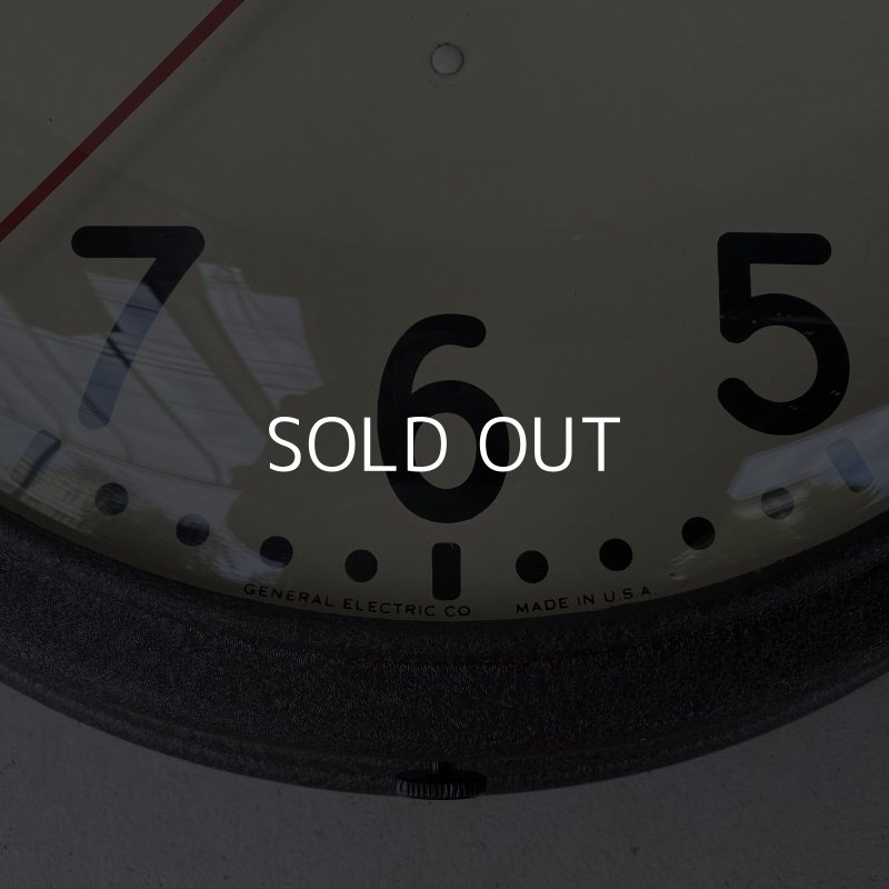 画像7: VINTAGE ANTIQUE GENERAL ELECTRIC WALL CLOCK ヴィンテージ アンティーク ゼネラルエレクトリック ウォールクロック 壁掛け時計 アメリカ / インダストリアル スクールクロック 店舗什器 USA