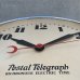 画像7: VINTAGE ANTIQUE POSTAL TELEGRAH WALL CLOCK ヴィンテージ アンティーク ポスタルテレグラフ ハモンドクロック ウォールクロック 壁掛け時計 アメリカ / インダストリアル 郵便局 店舗什器 USA (2)