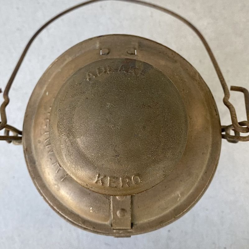画像5: VINTAGE ANTIQUE ADLAKE KERO RAILROAD LANTERN ヴィンテージ アンティーク アドレイク レイルロード ランタン オイルランプ アメリカ / サンタフェ鉄道 キャンプ アウトドア USA (17)