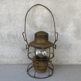 VINTAGE ANTIQUE ADLAKE KERO RAILROAD LANTERN ヴィンテージ アンティーク アドレイク レイルロード ランタン オイルランプ アメリカ / サンタフェ鉄道 キャンプ アウトドア USA (17)