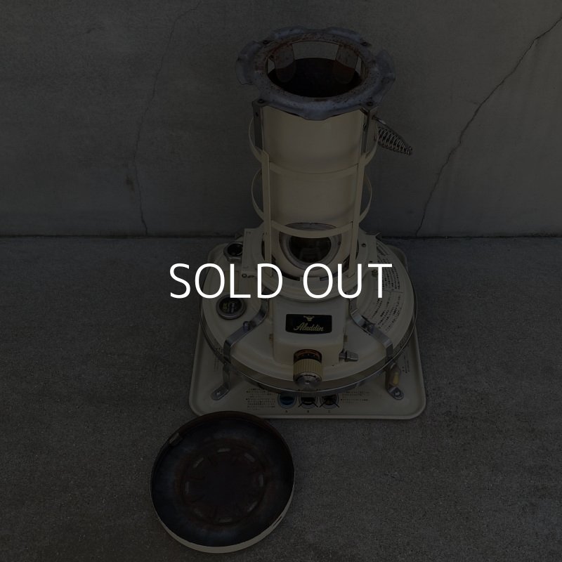 画像8: VINTAGE ALADDIN KEROSINE STOVE 39型 J390001 III ヴィンテージ アラジン ストーブ ブルーフレーム デラックス DIC ディック 石油ストーブ 暖房器具 キャンプ (1)