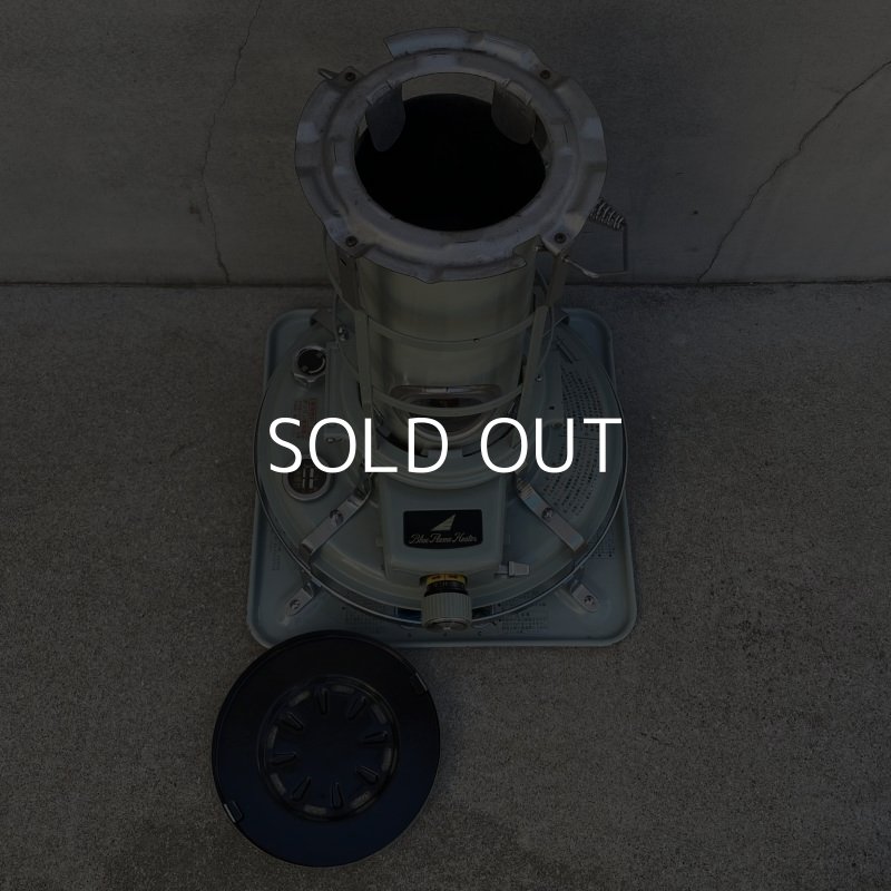 画像9: VINTAGE ALADDIN KEROSINE STOVE 39型 BF3902 ヴィンテージ アラジン ストーブ ブルーフレーム グリーン 石油ストーブ 暖房器具 キャンプ (2)