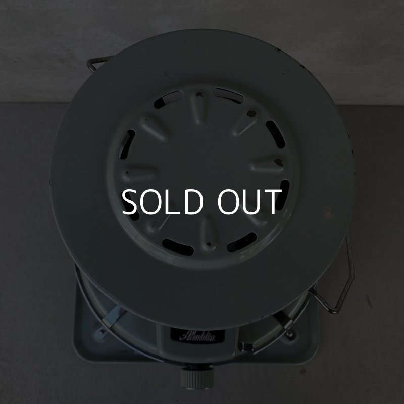 画像5: VINTAGE ALADDIN KEROSINE STOVE 39型 BF3905 ヴィンテージ アラジン ストーブ ブルーフレーム グリーン 石油ストーブ 暖房器具 キャンプ (3)