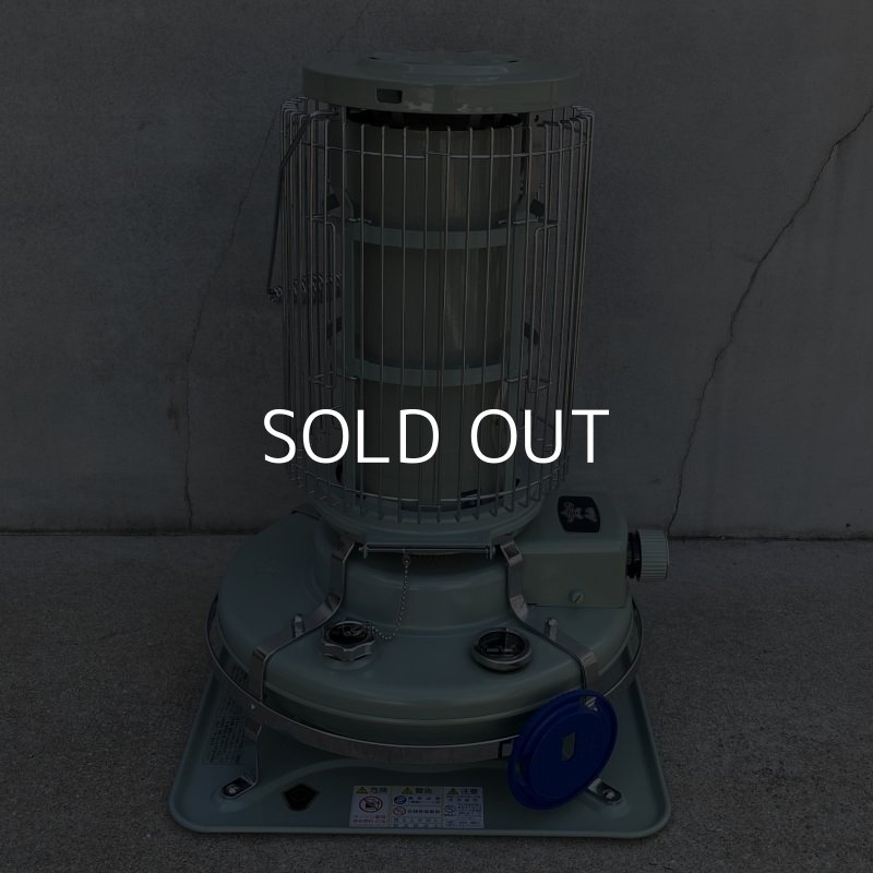 画像4: VINTAGE ALADDIN KEROSINE STOVE 39型 BF3911 ヴィンテージ アラジン ストーブ ブルーフレーム グリーン 石油ストーブ 暖房器具 キャンプ (4)