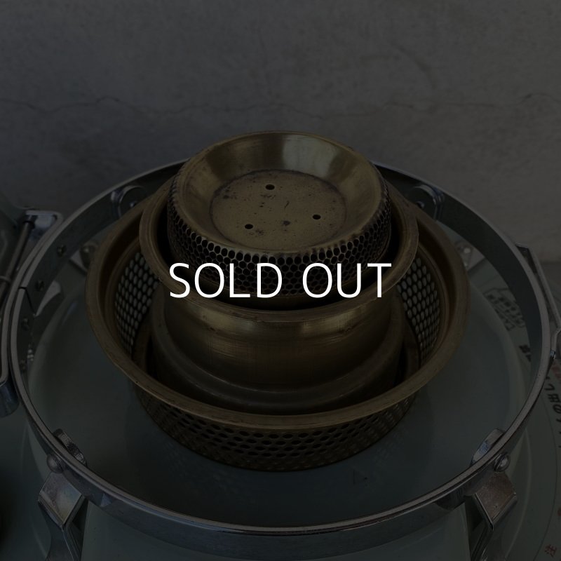 画像10: VINTAGE ALADDIN KEROSINE STOVE 39型 BF3905 ヴィンテージ アラジン ストーブ ブルーフレーム グリーン 石油ストーブ 暖房器具 キャンプ (3)