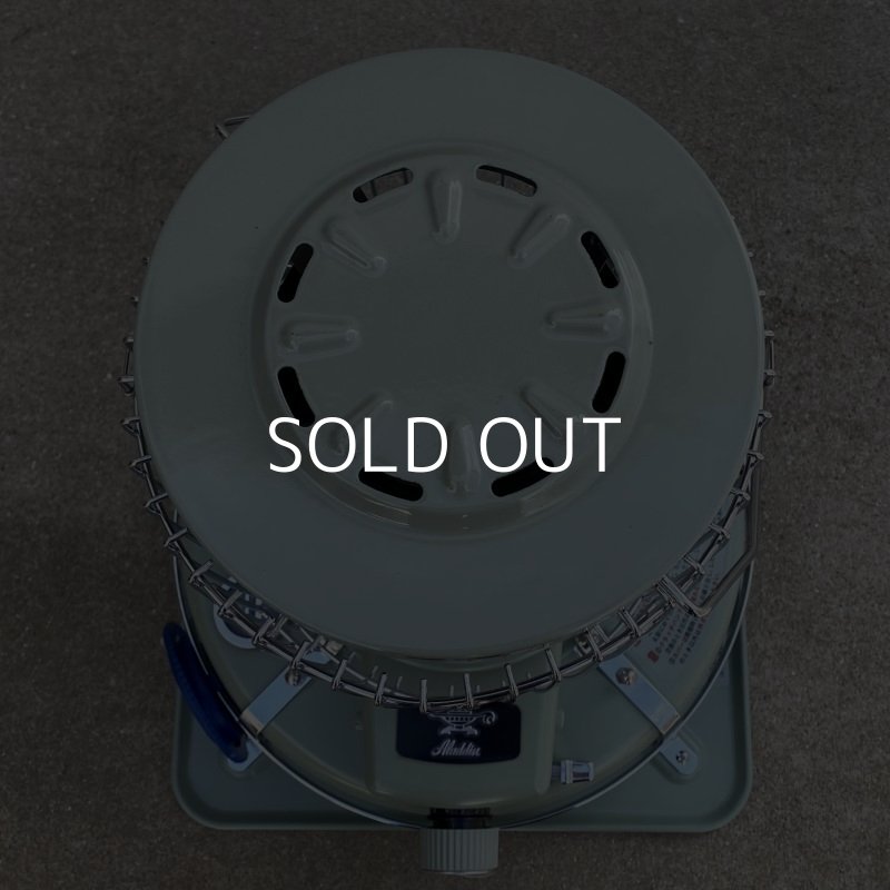 画像5: VINTAGE ALADDIN KEROSINE STOVE 39型 BF3911 ヴィンテージ アラジン ストーブ ブルーフレーム グリーン 石油ストーブ 暖房器具 キャンプ (4)