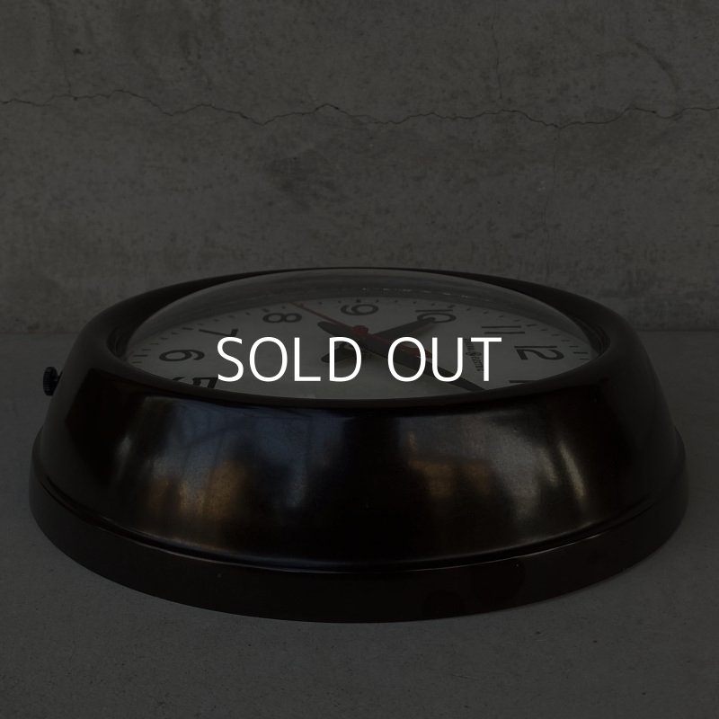 画像6: VINTAGE ANTIQUE GENERAL ELECTRIC WALL CLOCK ヴィンテージ アンティーク ゼネラルエレクトリック ウォールクロック 壁掛け時計 アメリカ / インダストリアル スクールクロック ダークブラウン 店舗什器 小 USA