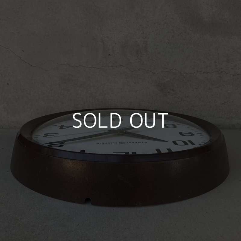 画像4: VINTAGE ANTIQUE GENERAL ELECTRIC WALL CLOCK ヴィンテージ アンティーク ゼネラルエレクトリック ウォールクロック 壁掛け時計 アメリカ / インダストリアル スクールクロック ブラウン 茶色 店舗什器 USA