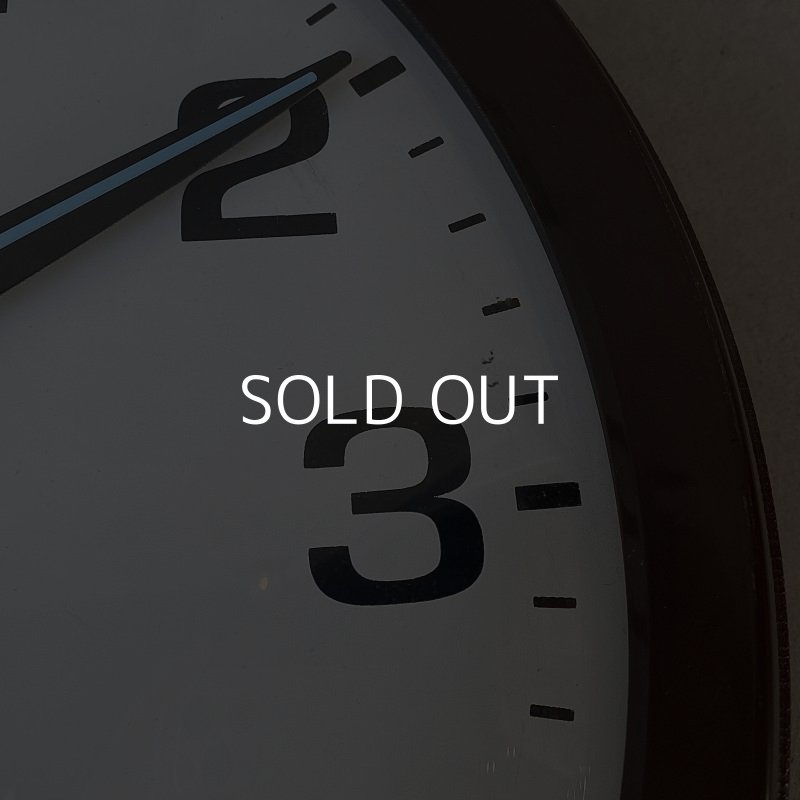 画像9: VINTAGE ANTIQUE GENERAL ELECTRIC WALL CLOCK ヴィンテージ アンティーク ゼネラルエレクトリック ウォールクロック 壁掛け時計 アメリカ / インダストリアル スクールクロック ブラウン 茶色 店舗什器 USA