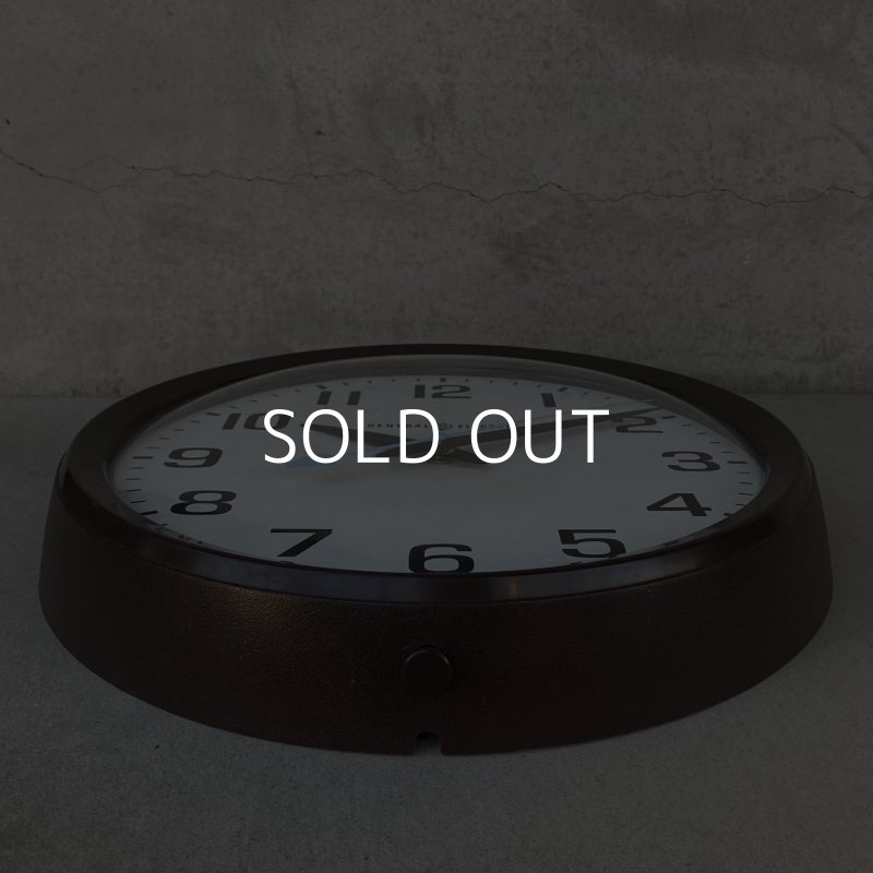 画像3: VINTAGE ANTIQUE GENERAL ELECTRIC WALL CLOCK ヴィンテージ アンティーク ゼネラルエレクトリック ウォールクロック 壁掛け時計 アメリカ / インダストリアル スクールクロック ブラウン 茶色 店舗什器 USA