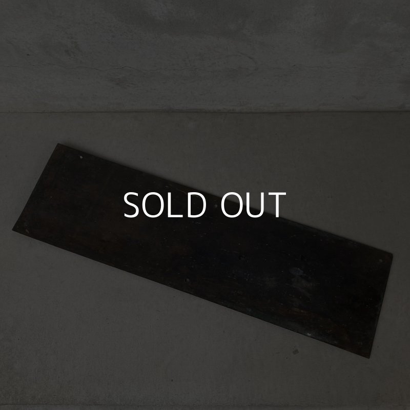 画像2: VINTAGE ANTIQUE PLATE SIGN BORD ヴィンテージ アンティーク プレート 看板 / インダストリアル  インテリア 店舗什器 壁掛け 真鍮 雑貨