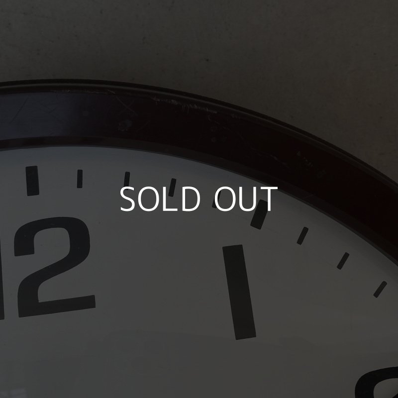 画像8: VINTAGE ANTIQUE GENERAL ELECTRIC WALL CLOCK ヴィンテージ アンティーク ゼネラルエレクトリック ウォールクロック 壁掛け時計 アメリカ / インダストリアル スクールクロック ブラウン 茶色 店舗什器 USA