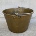 画像4: VINTAGE ANTIQUE BUCKET ヴィンテージ アンティーク バケツ アメリカ / インダストリアル ガーデニング ガレージ キャンプ ブラス 真鍮 USA