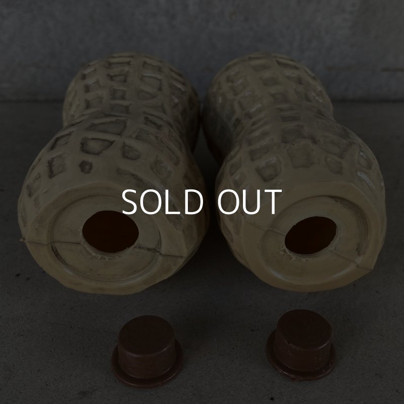 画像10: VINTAGE ANTIQUE SALT&PEPPER PEANUT ヴィンテージ アンティーク ソルト&ペッパー ピーナッツ アメリカ / 塩胡椒入れ キッチン用品 雑貨 USA