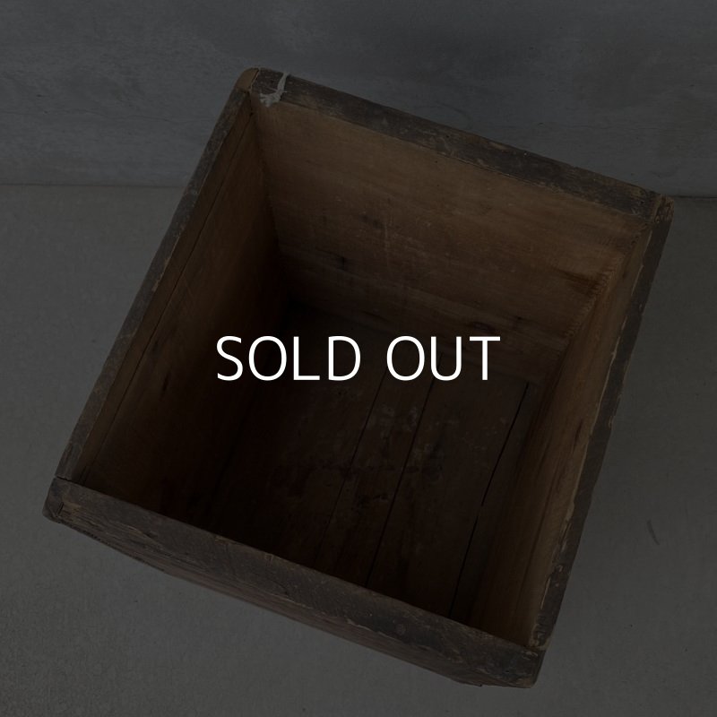 画像6: VINTAGE ANTIQUE DUTCH BOY WOOD BOX ヴィンテージ アンティーク ダッチボーイ ウッドボックス 木箱 アメリカ / コレクタブル ケース 収納 店舗什器 USA