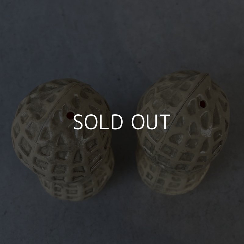 画像8: VINTAGE ANTIQUE SALT&PEPPER PEANUT ヴィンテージ アンティーク ソルト&ペッパー ピーナッツ アメリカ / 塩胡椒入れ キッチン用品 雑貨 USA