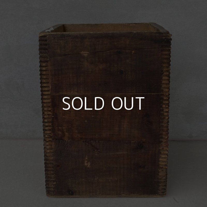 画像5: VINTAGE ANTIQUE DUTCH BOY WOOD BOX ヴィンテージ アンティーク ダッチボーイ ウッドボックス 木箱 アメリカ / コレクタブル ケース 収納 店舗什器 USA