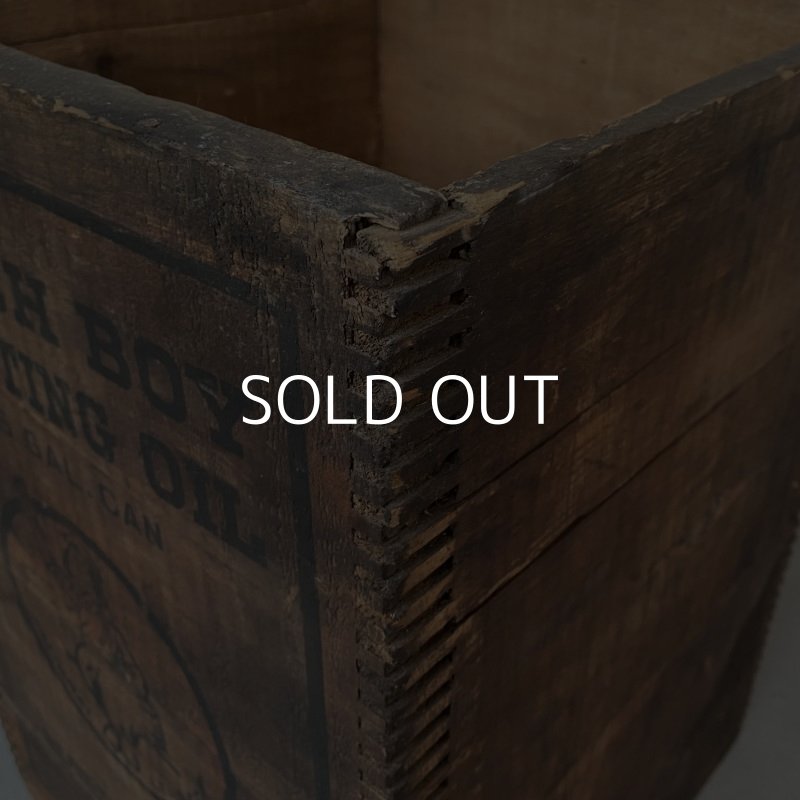 画像8: VINTAGE ANTIQUE DUTCH BOY WOOD BOX ヴィンテージ アンティーク ダッチボーイ ウッドボックス 木箱 アメリカ / コレクタブル ケース 収納 店舗什器 USA