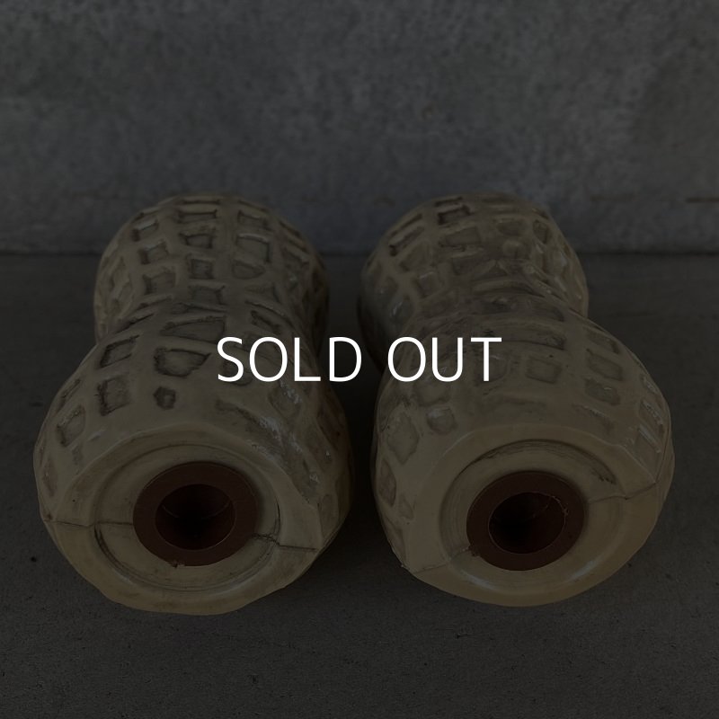 画像9: VINTAGE ANTIQUE SALT&PEPPER PEANUT ヴィンテージ アンティーク ソルト&ペッパー ピーナッツ アメリカ / 塩胡椒入れ キッチン用品 雑貨 USA