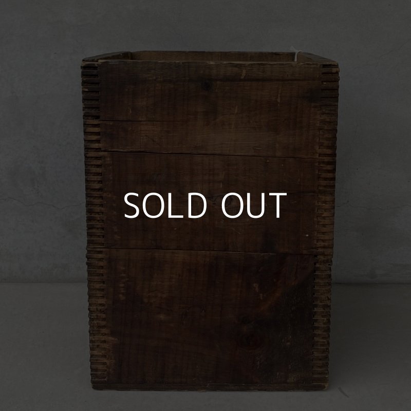 画像4: VINTAGE ANTIQUE DUTCH BOY WOOD BOX ヴィンテージ アンティーク ダッチボーイ ウッドボックス 木箱 アメリカ / コレクタブル ケース 収納 店舗什器 USA