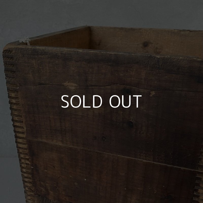 画像9: VINTAGE ANTIQUE DUTCH BOY WOOD BOX ヴィンテージ アンティーク ダッチボーイ ウッドボックス 木箱 アメリカ / コレクタブル ケース 収納 店舗什器 USA