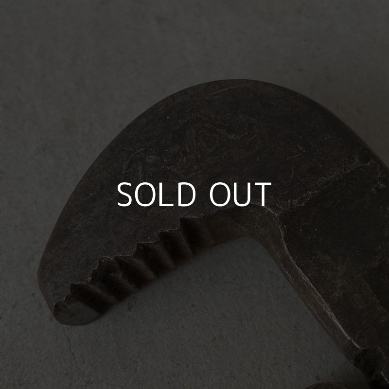 画像8: VINTAGE ANTIQUE PIPE WRENCH ヴィンテージ アンティーク パイプレンチ アメリカ / インダストリアル ガレージ ツール 工具 道具 USA