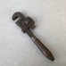 画像1: VINTAGE ANTIQUE PIPE WRENCH ヴィンテージ アンティーク パイプレンチ アメリカ / インダストリアル ガレージ ツール 工具 道具 USA (1)