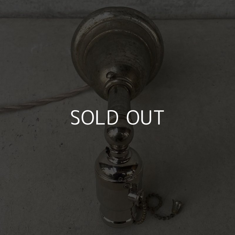 画像5: VINTAGE ANTIQUE LAMP LIGHT WALL LAMP HUBBEL ヴィンテージ アンティーク ライト ウォールランプ ブラケットランプ 照明 アメリカ / 壁付けランプ ニッケル 店舗什器 USA 